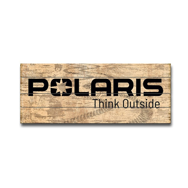 Polaris Polaris Wood Sign 10.5 x 24