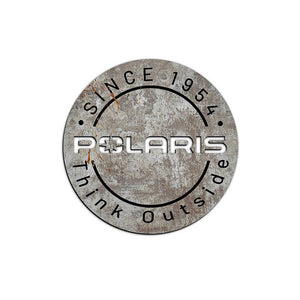 Polaris Polaris Round Aluminum Sign 22"