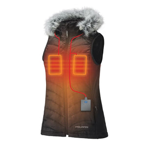 Polaris Women's Heated Vest with Rechargeable Battery