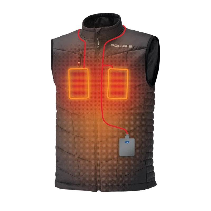 Polaris Men's Heated Vest with Rechargeable Battery