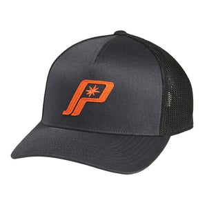 Polaris Men's Adjustable Mesh Snapback Hat with Retro Logo