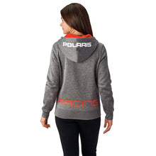 Load image into Gallery viewer, Polaris Women’s Full-Zip Racing Hoodie Sweatshirt with Polaris® Logo
