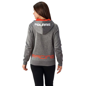 Polaris Women’s Full-Zip Racing Hoodie Sweatshirt with Polaris® Logo