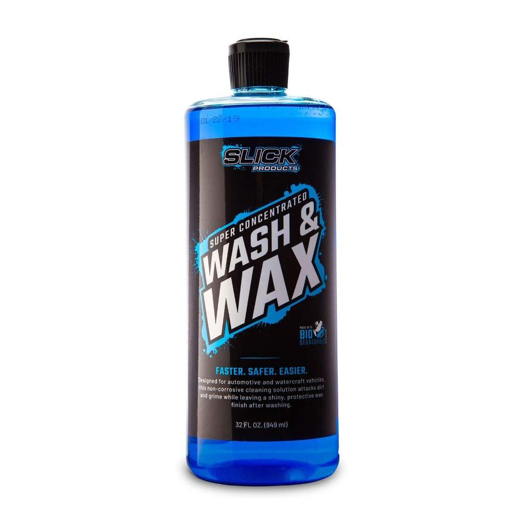 SLICK PRODUCTS  Wash & Wax - 32 oz.