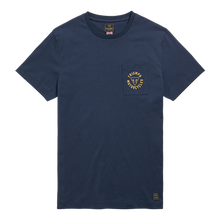 Load image into Gallery viewer, Triumph Newlyn Navy Blue Tee
