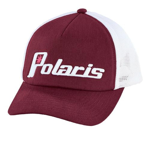 Polaris Women's Adjustable Mesh Snapback Hat with Retro Polaris® Logo