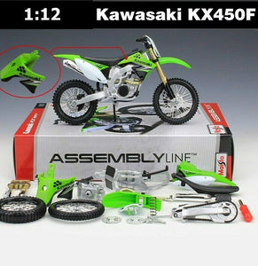 Kawasaki KX 450F Green 1/12 Diecast Motorcycle Model by Maisto